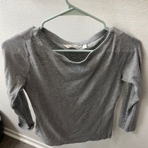 Grey vineyard vines long sleeve shirt